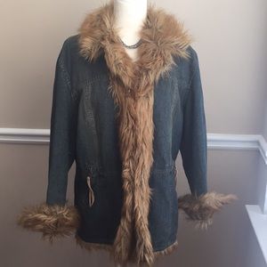 Mixit Denim Jacket, Size X-Large